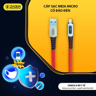 Dây cáp sạc nhanh cổng v8 micro cho máy android, cáp v8 micro dù đầu nhôm siêu bền, an toàn