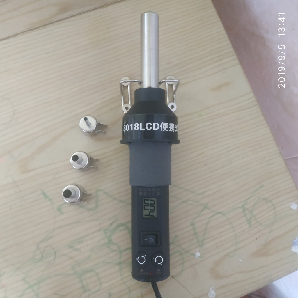 Máy khò cầm tay 8018LCD