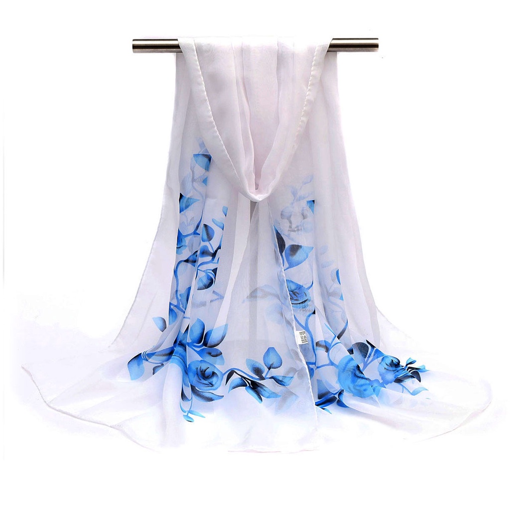 Khăn Voan Che Bụng Thoáng Khí Chống Nắng Kích Thước 50 * 150cm Cho Nữ WJ1042-34