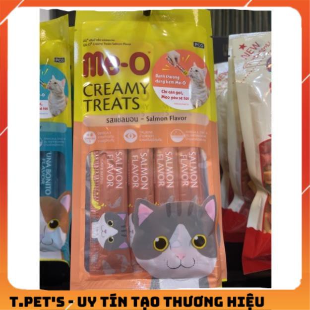 CREAMY TREAT (1 thanh 15gr) BÁNH THƯỞNG DẠNG KEM ME-O Pate súp thưởng cho mèo vâng lời