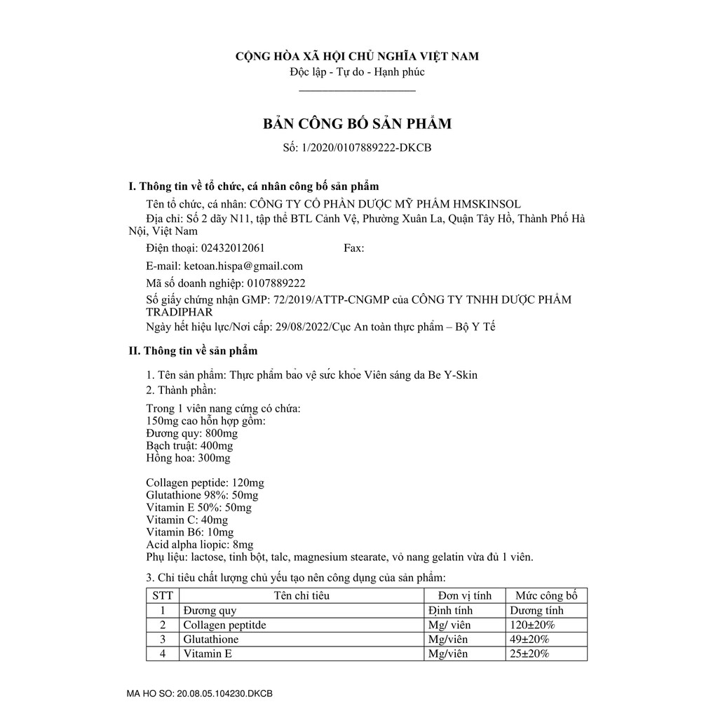 Viên uống trắng da hết mụn toàn thân, bật tone hiệu quả Be Y - SKIN | BigBuy360 - bigbuy360.vn