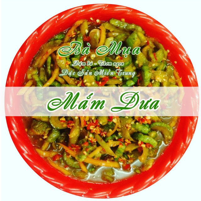 Mắm Dưa  KL: 450g. Sản phẩm mắm ngon của Đặc Sản mắm Bà Mụa