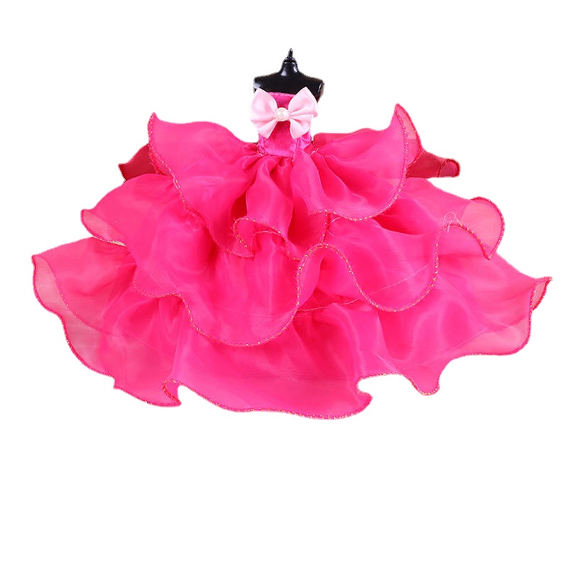 Đầm đồ chơi búp bê 30cm