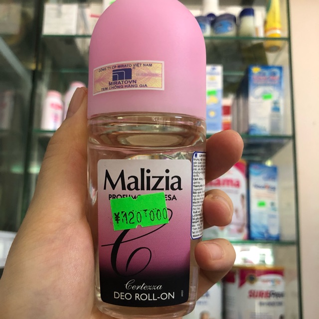 Lăn khử mùi Malizia