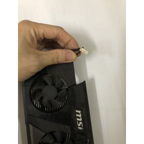 Fan tản msi cho vga tự chế, khoảng cách 4 tâm ốc 42mm
