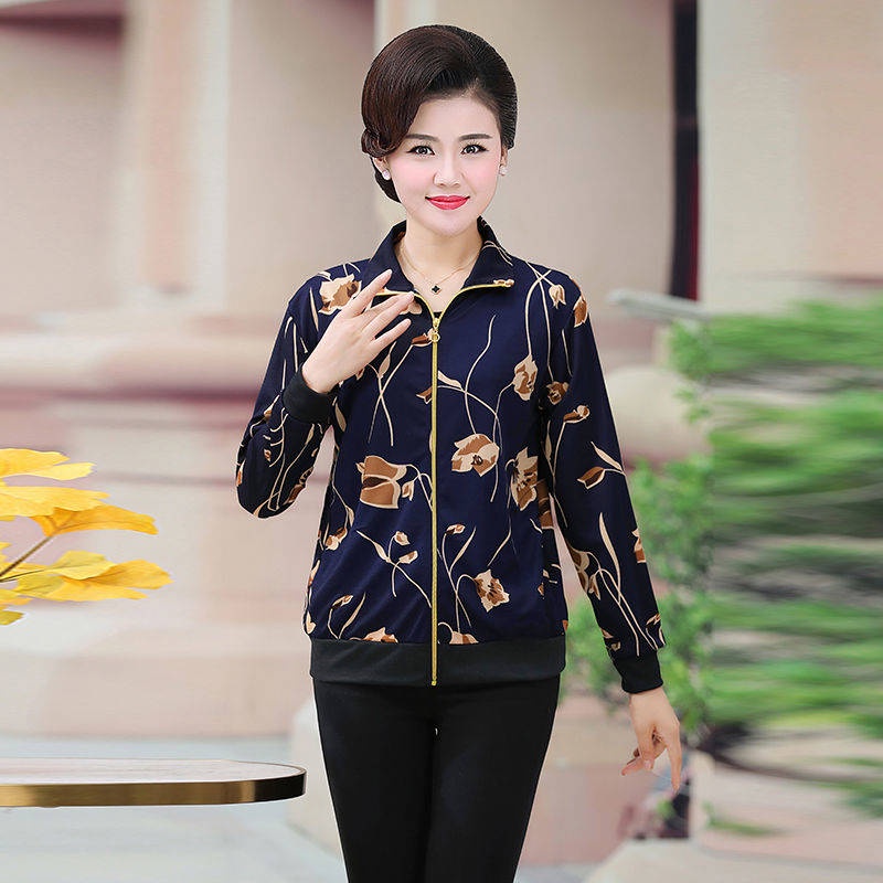 Áo Khoác Mỏng Tay Dài Chống Nắng Thời Trang Xuân Thu Cho Nữ Trung Niên