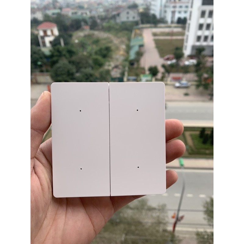 Công tắc dán tường zigbee Tuya 9.12 ngữ cảnh SK02