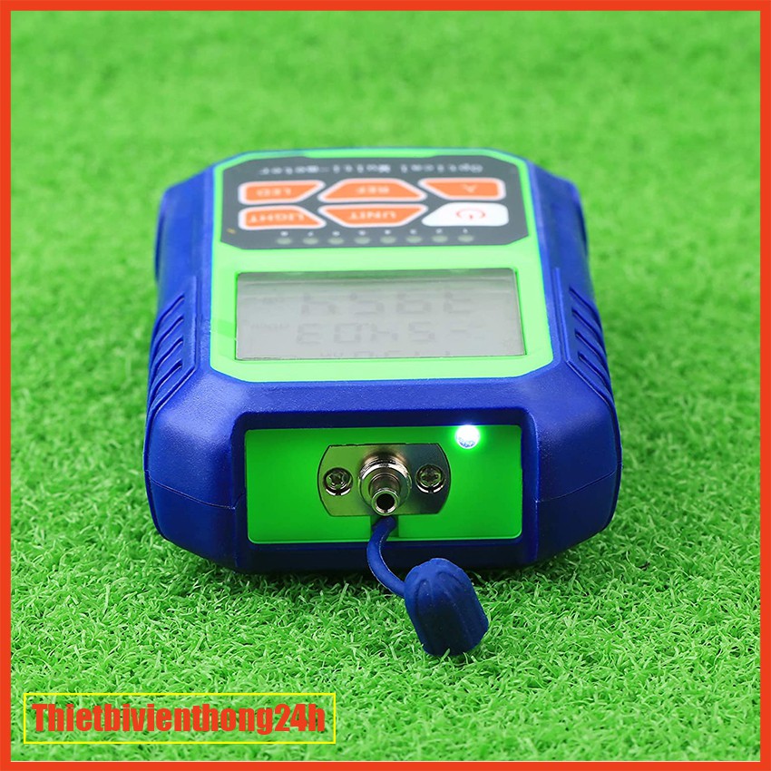 Máy đo công suất quang mini nhỏ gọn - Vỏ silicon siêu bền - PIN SẠC - TEST RJ45