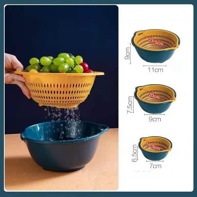 Bộ 6 Rổ Nhựa Tiện Dụng