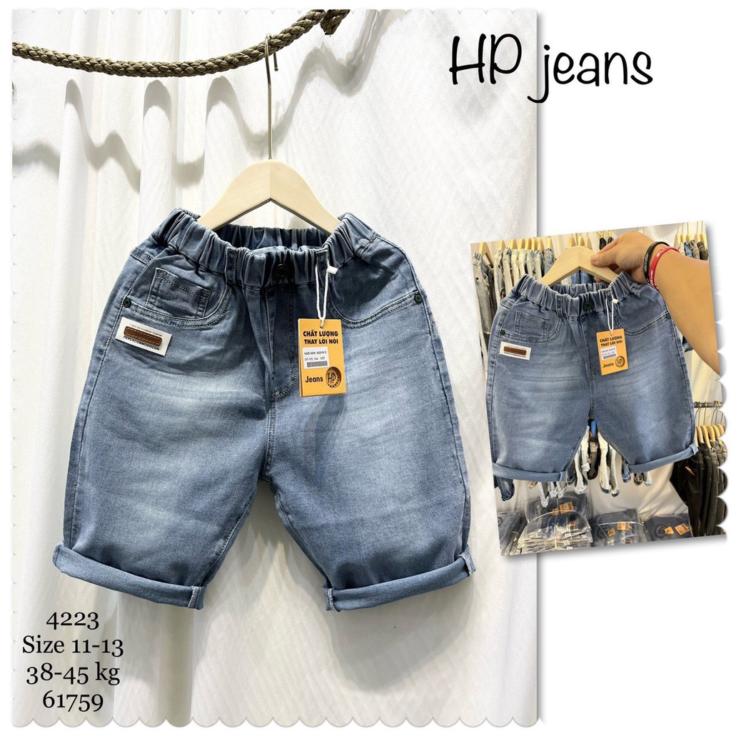 QUẦN JEAN ĐẠI LỬNG TRƠN CHO BÉ TRAI