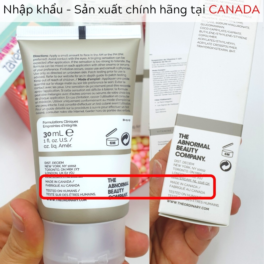 Kem dưỡng trắng da The Ordinary Vitamin C Suspension 23% HA Spheres 2% 30ml - ZAVENCI Official