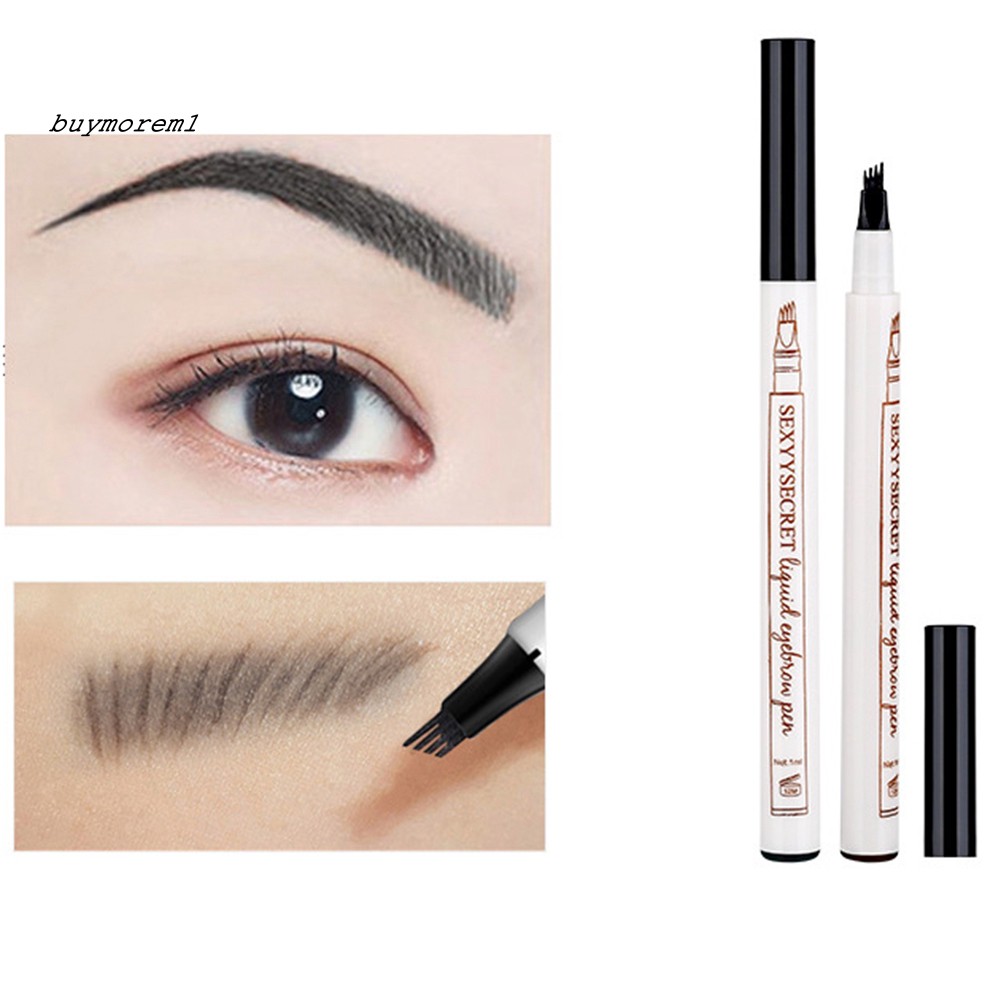 [Hàng mới về] Bút nước kẻ lông mày đầu bốn ngòi tạo hiệu ứng phẩy sợi | BigBuy360 - bigbuy360.vn