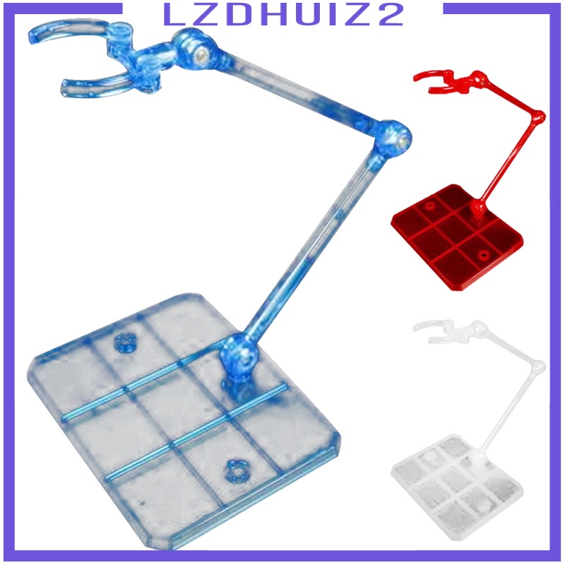 Đế Trưng Bày Mô Hình Gundam Les Fleurs 3xAction Màu Trắng Tỉ Lệ 1 / 144