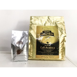 Cà phê hạt trung nguyên culi arabica 250gr và 3 kg - hạt số 5 trung nguyên