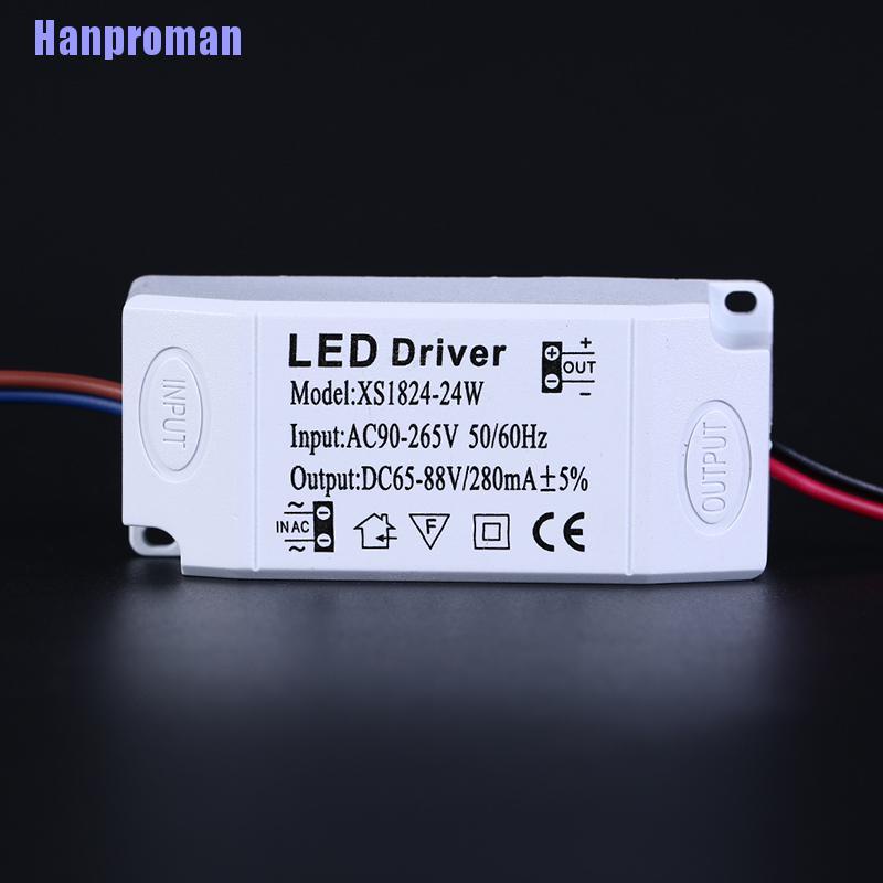 Hm> 3W 7W 12W 18W 24W power supply driver adapter transformer switch for LED lights