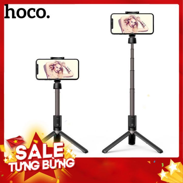Chính Hãng - Gậy chụp hình Hoco K11, kiêm tripod, có thế xoay 360 độ, remote chụp hình từ xa | BigBuy360 - bigbuy360.vn