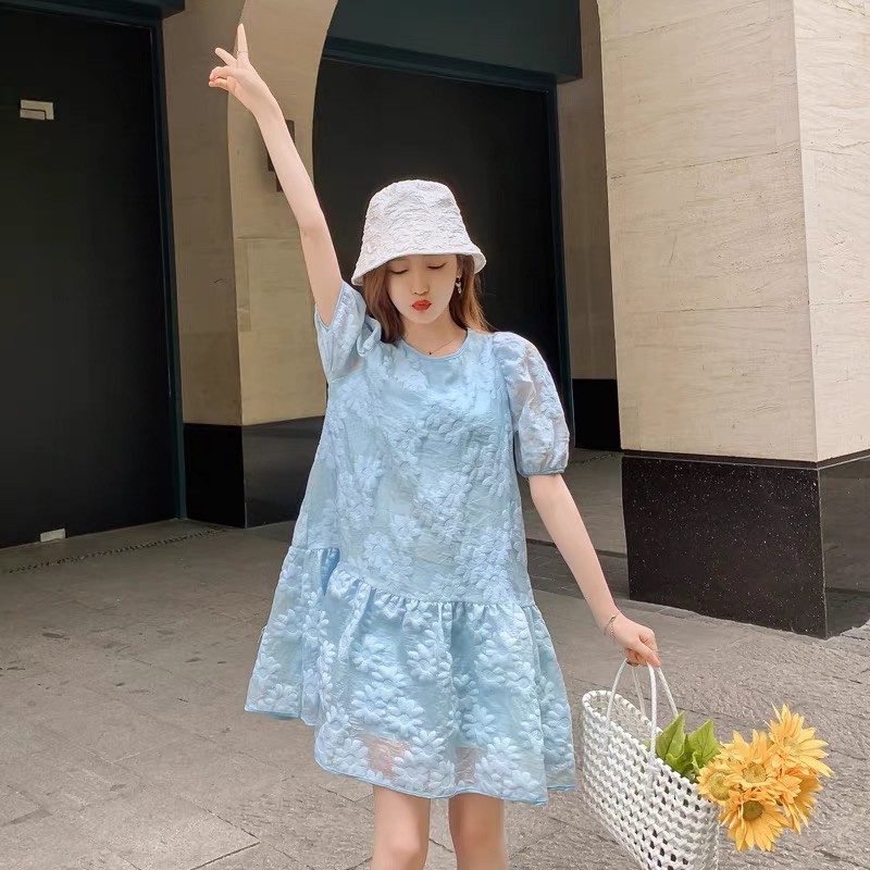 (Sẵn size M)Đầm hoa babydoll- siêu xinh luôn- hàng nhập | BigBuy360 - bigbuy360.vn