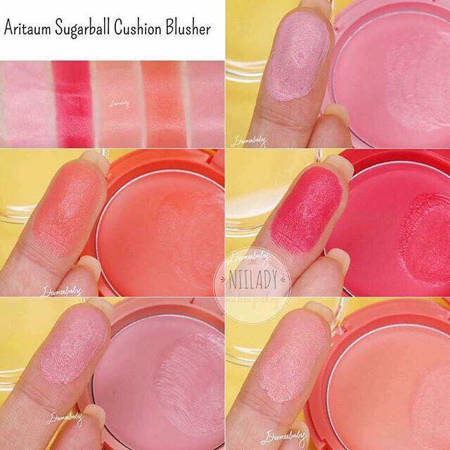 Má hồng Aritaum Sugarball Cushion Cheek Color