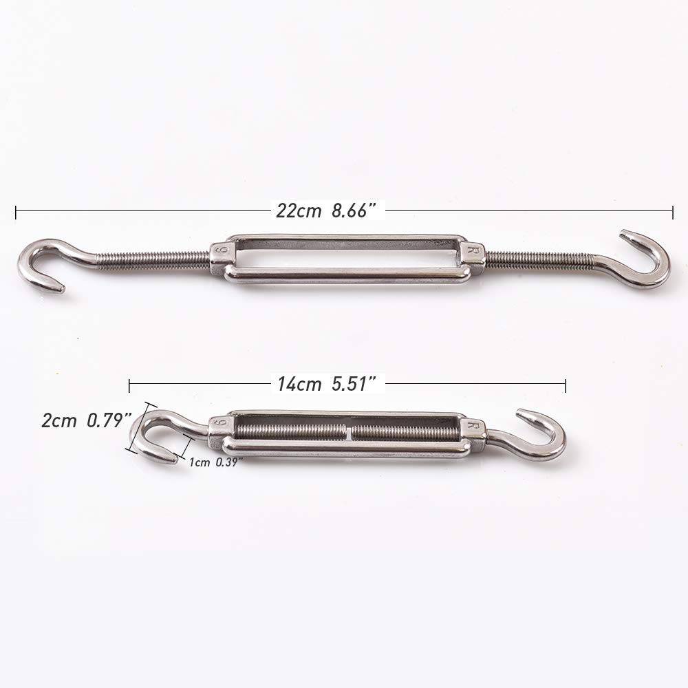Bộ Căng Dây Thừng Chất Liệu Thép Không Gỉ 304 M6