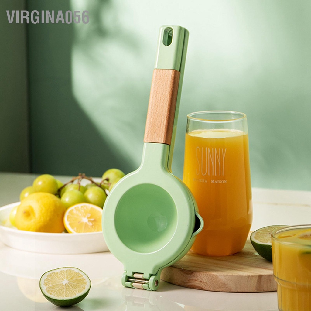 Virgina056 Máy ép trái cây có múi bằng kim loại mạnh mẽ Thiết kế tiện dụng tay lớp phủ thực phẩm