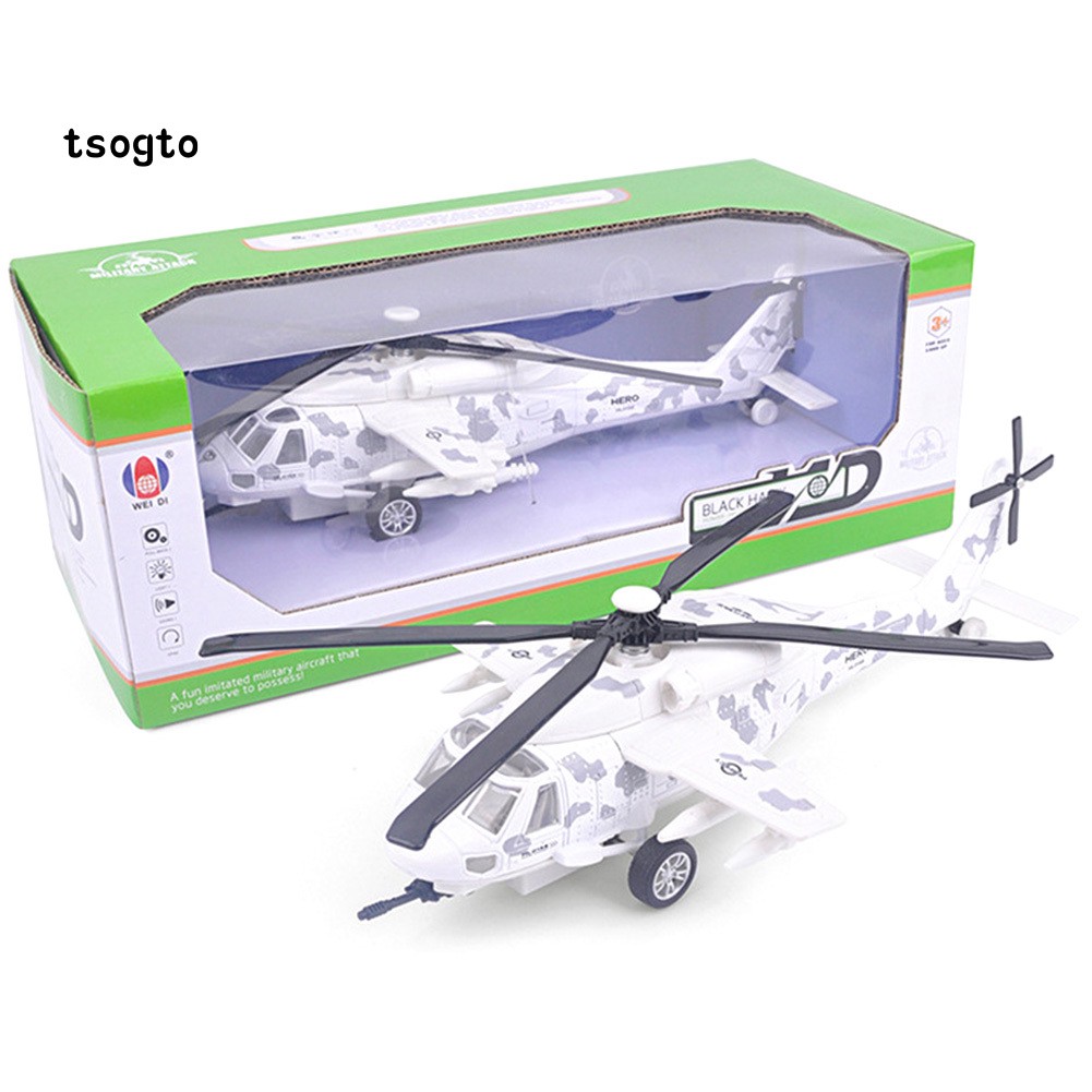 Mô Hình Máy Bay Trực Thăng Đồ Chơi Tsogto 1/72