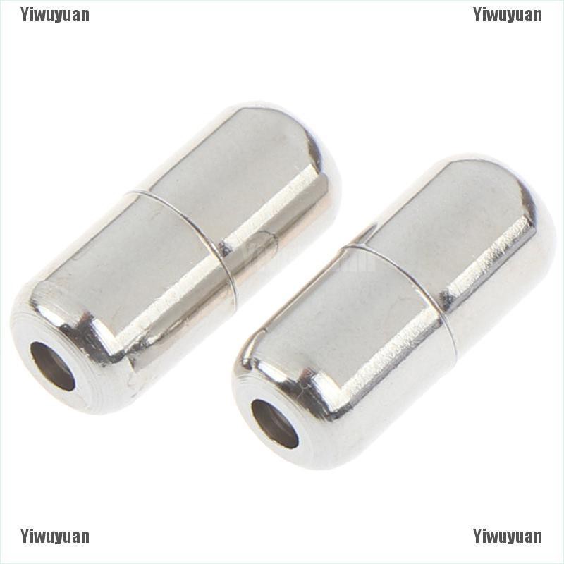 Set 2 Khóa Dây Giày Bằng Kim Loại Không Cần Buộc DIY
