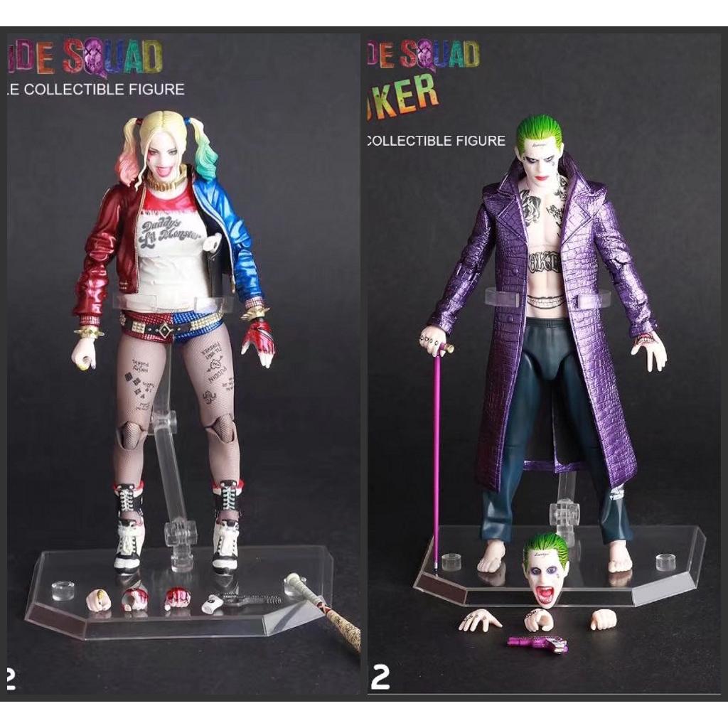 Suicide Squad Đồ chơi điên rồ Harley Quinn và joker Đồ chơi mô hình sưu tập