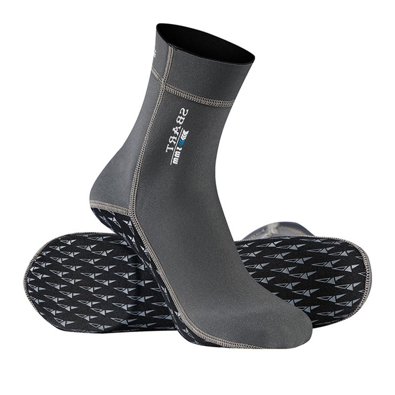Vớ lặn LOCO FISH dạng ngắn 3mm chất liệu neoprene giữ ấm linh hoạt tiện dụng cho nam và nữ