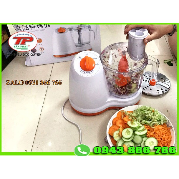 Máy xay nhuyễn , bào sợi, thái lát củ quả đa năng
