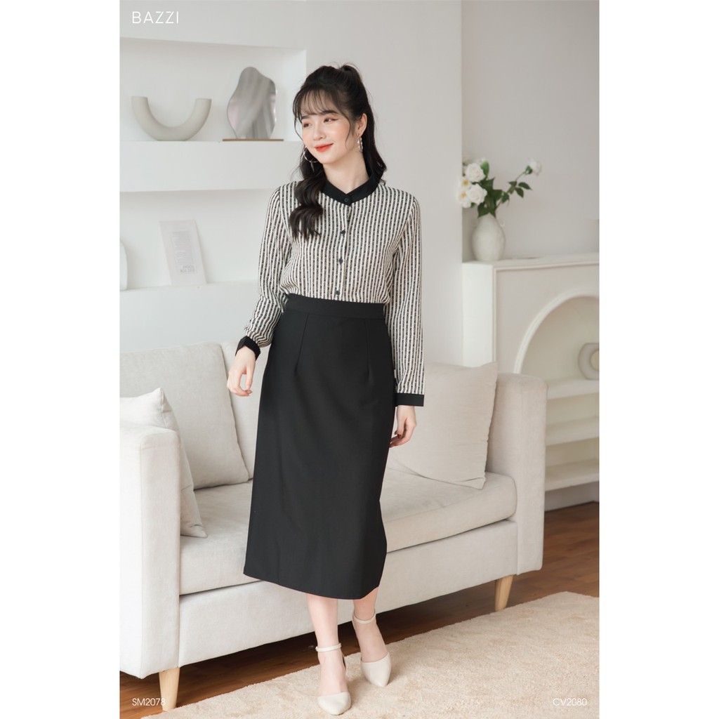 Chân váy dài trơn xẻ sau - CV2080 | BigBuy360 - bigbuy360.vn