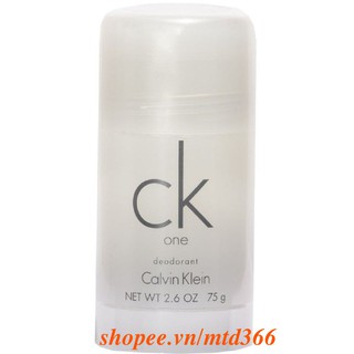 Lăn Khử Mùi Hương Nước Hoa Calvin Klein CK One 75g Chính Hãng.