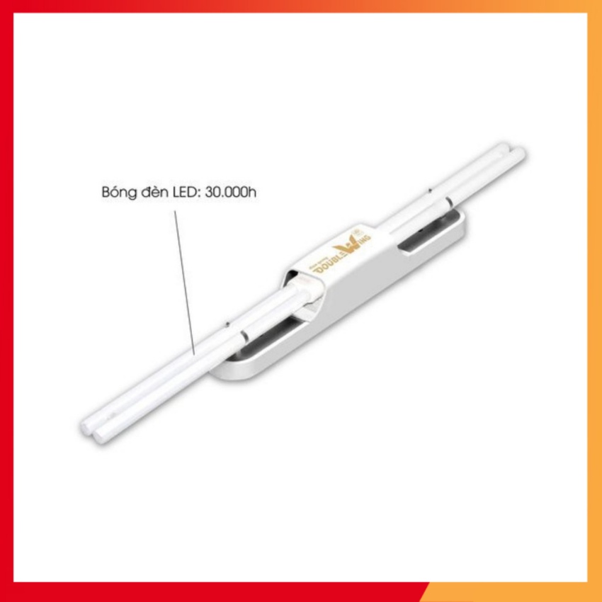 Bộ đèn LED Doublewing Điện Quang ĐQ LEDDW02 36765 (36W daylight, bóng thủy tinh)
