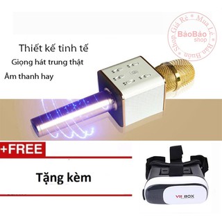 Micro kèm loa bluetooth q7 tặng kính thực tế ảo vr box