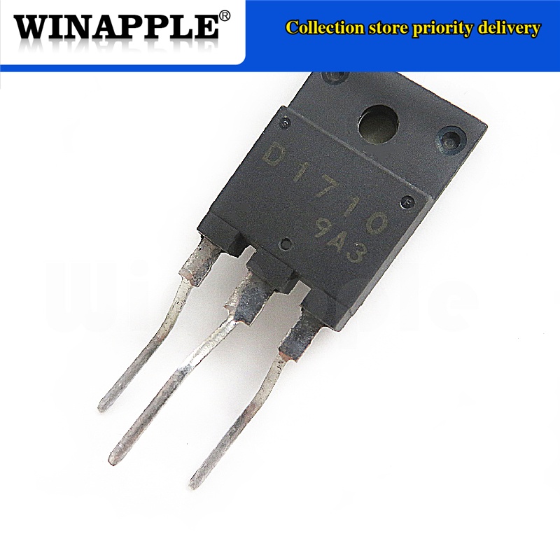 5 Cái / lốc 2SD1555 D1555 2SD1710 D1710 TO-3PF Còn Hàng