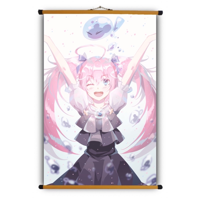 Poster Vải Anime Tensei-shitara Slime datta ken