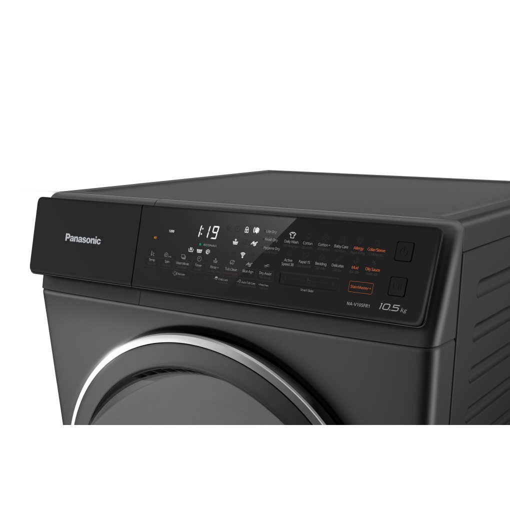Máy giặt sấy Panasonic Inverter 10.5 kg NA-V105FR1BV