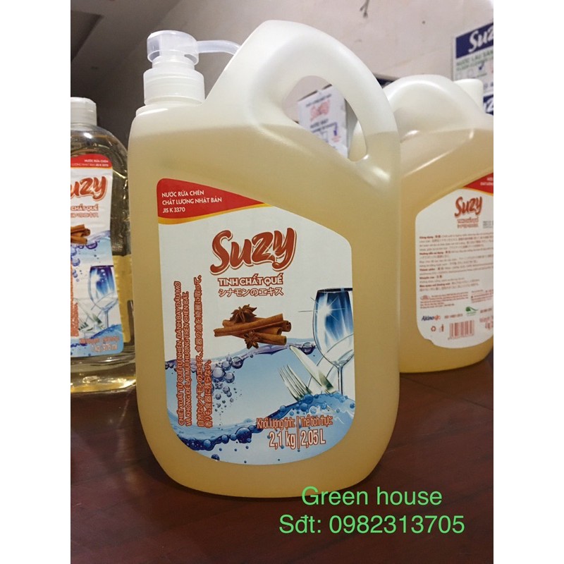 [Chính hãng] Nước rửa bát Suzy 2,1kg - thành phần hữu cơ