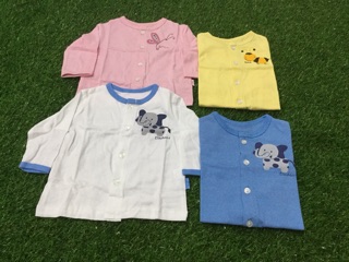 Bộ sơ sinh lullaby cúc giữa