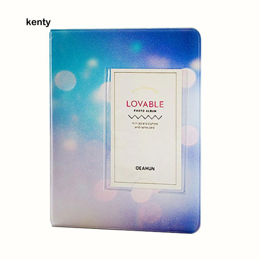 Kt★Album Đựng Ảnh 32 Ngăn 5 Inch Cho Fujifilm Instax Mini
