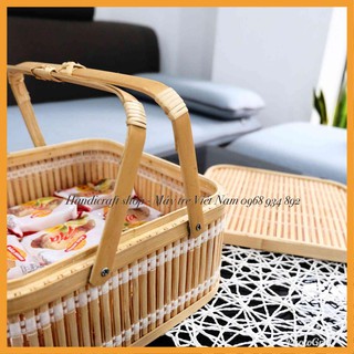Giỏ Tre - Giỏ Picnic - Dã Ngoại - Thân Thiện Môi Trường - HANDICRAFT SHOP