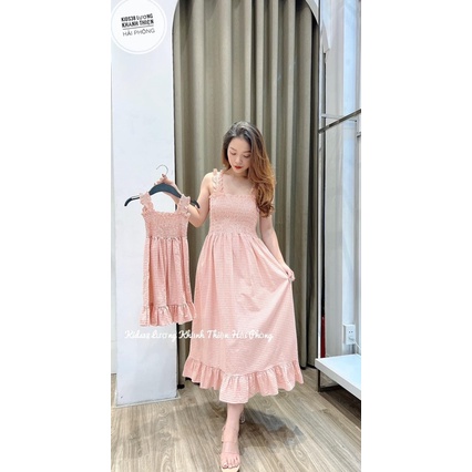 Vải caro nhỏ chất đũi mềm nền trắng kem không nhăn