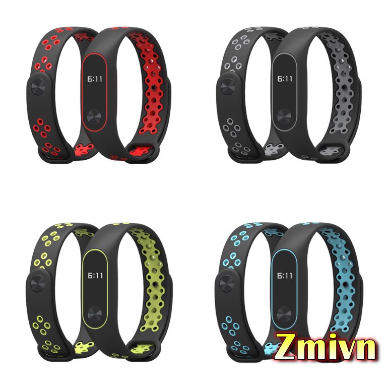 [Tặng 2dán màn] Dây đeo thể thao dành cho Xiaomi miband 2