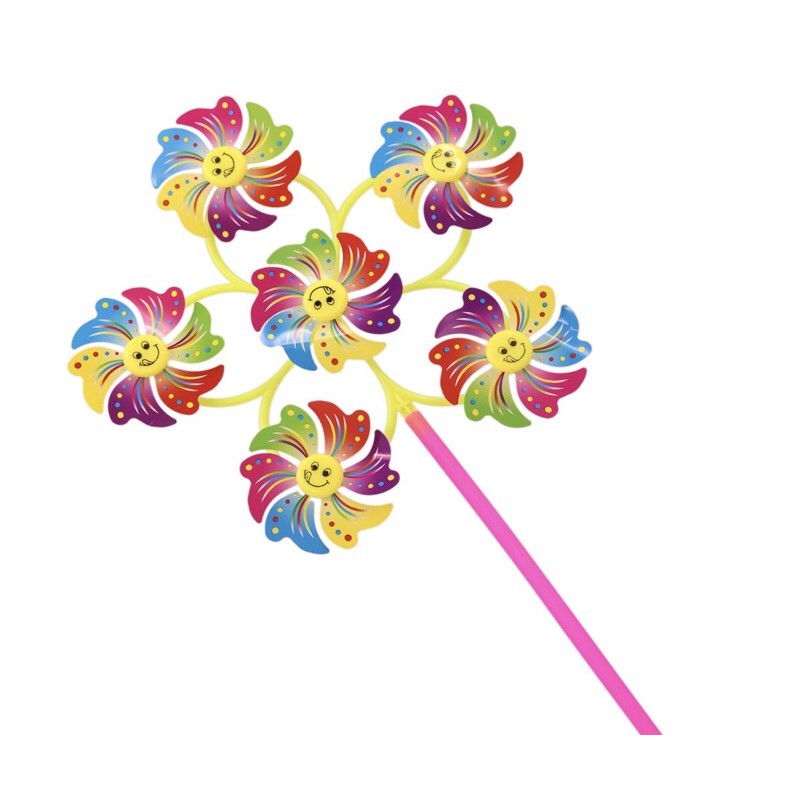 Chong Chóng 6 Cánh Hoạt Hình Nhiều Mẫu Ngẫu Nhiên