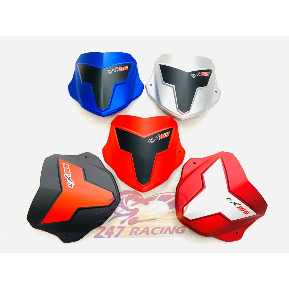 Ốp đầu đèn Mão gắn EXCITER 155VVA nhiều màu gắn trang trí xe máy siêu rẻ đẹp