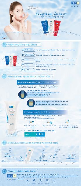 Sữa rửa mặt Hada Labo 80g