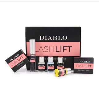 bộ dụng cụ uốn cong mi an toàn tại nhà Diablo Lash Lift Eyelash Perm Kit