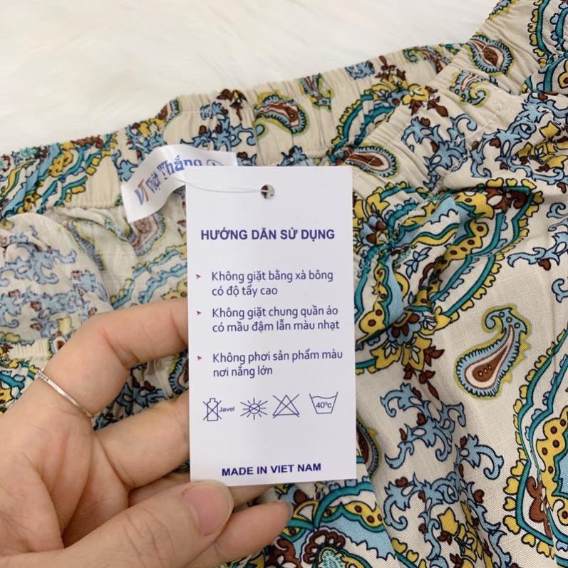 Hh_ 🌸 Quần Lanh Việt Thắng Bo Chun Gấu 🌸 Quần Boom Nữ Lanh | BigBuy360 - bigbuy360.vn