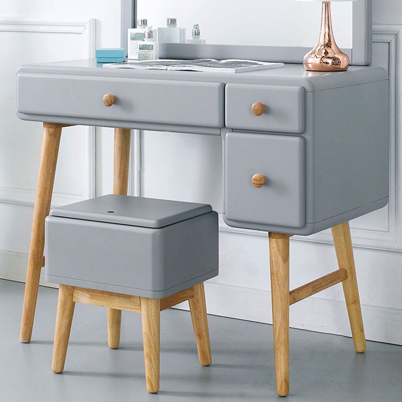 Ghế Rora - Grey IBIE gỗ cao su