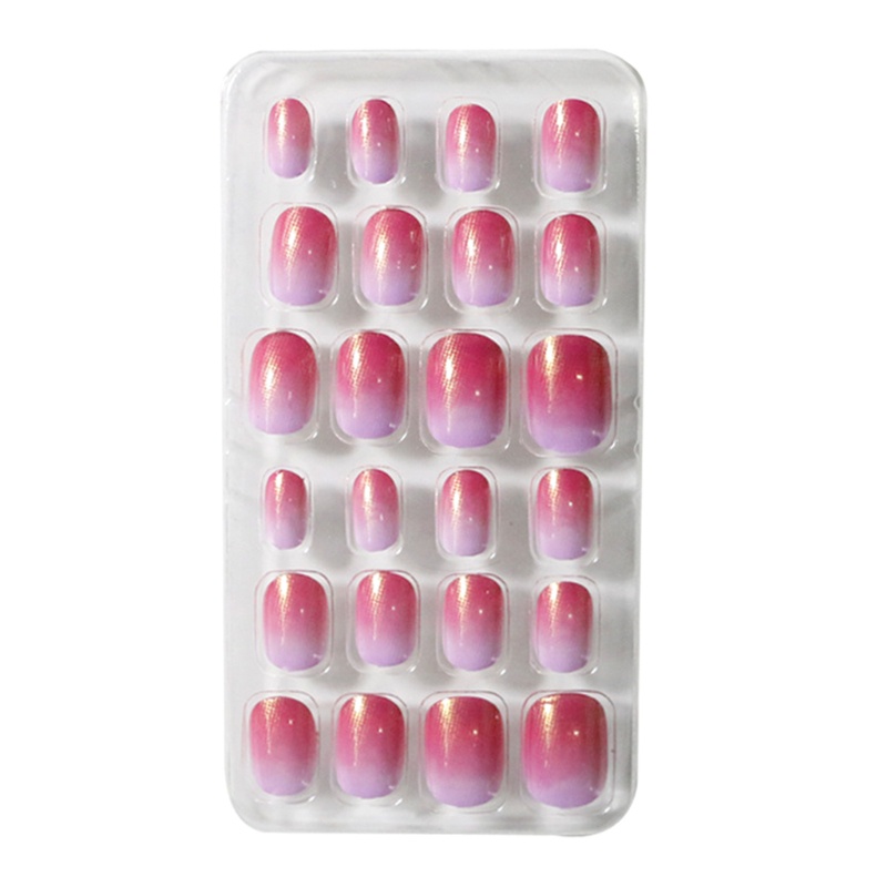 [Hàng mới về] Bộ móng tay giả màu kẹo dễ thương dành cho bé