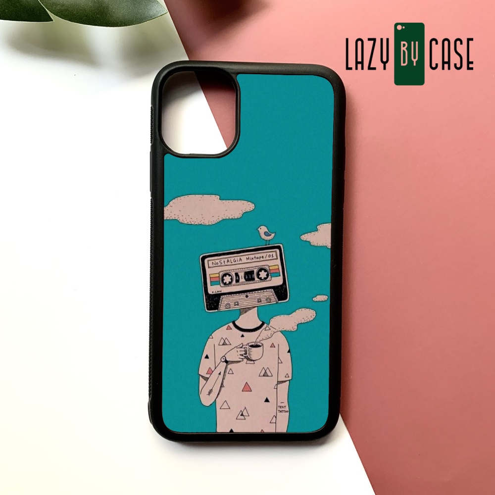 ỐP điện thoại cường lực tráng gương Mood OTH03 viền dẻo đen 5 6 7 plus 8 plus x xr xs 11 pro 11 pro max 12 pro max